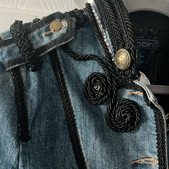 Michael Jackson style inspired denim jacket - Picture 3 of 11
